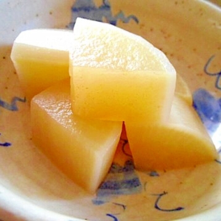 甘辛くない　大根の煮物